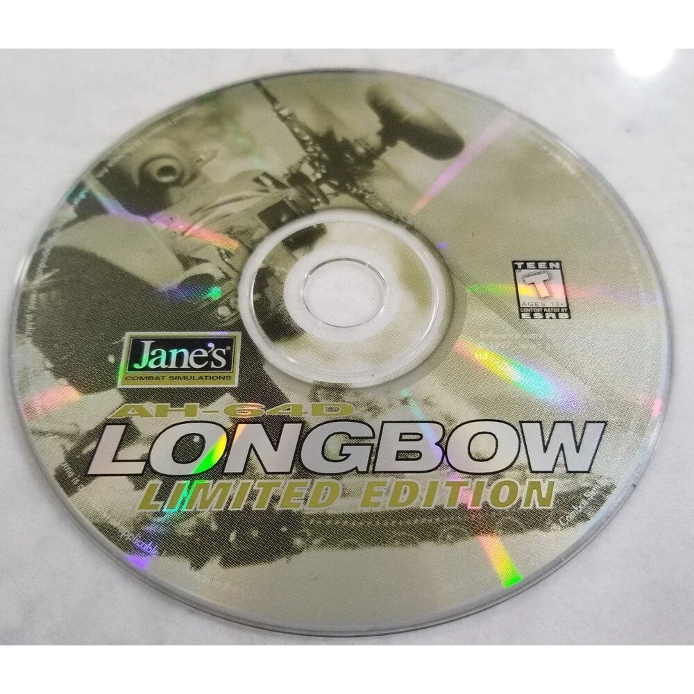 Jane's ah-64d longbow limited edition pc game